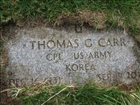 Carr, Thomas G